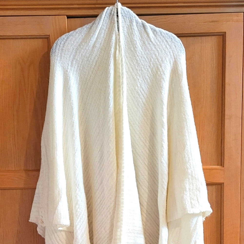 Free People Vintage Boho Open Poncho